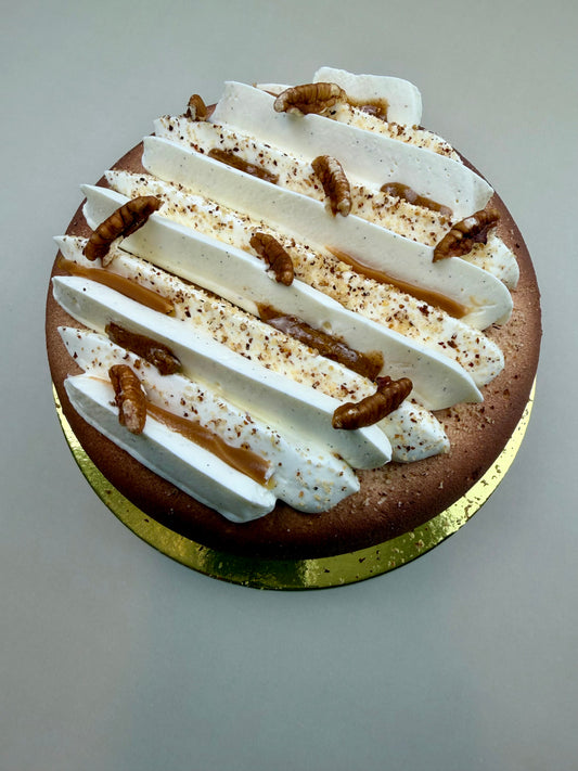 Entremet dulcey pécan
