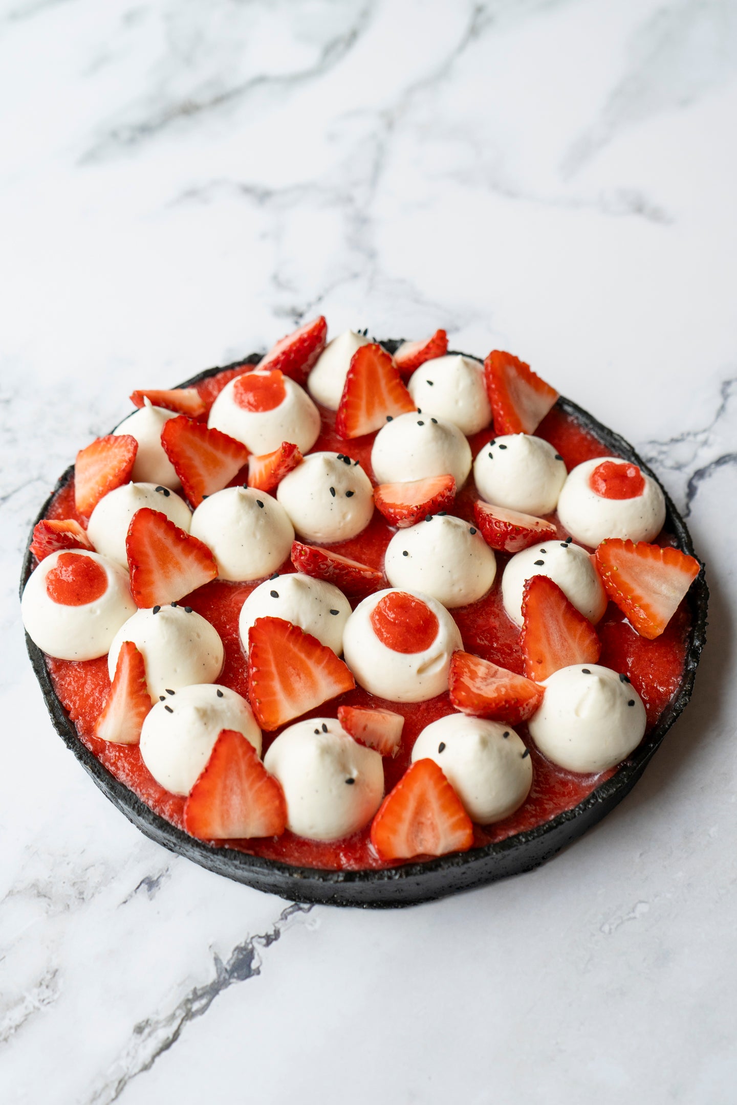 Tarte aux fraises - 6\8 personnes